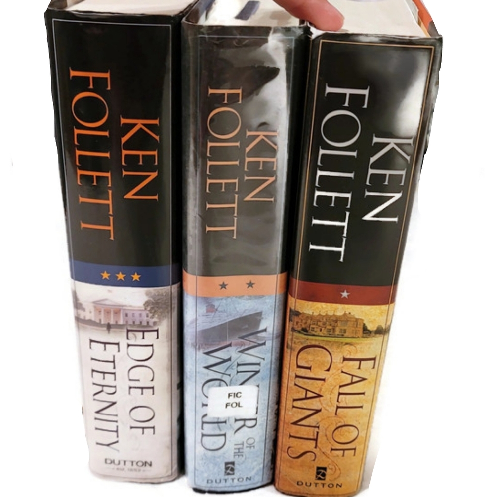 Century CollectionTrilogy Ken Follett Fall of Giants Winter World Edge Eternity